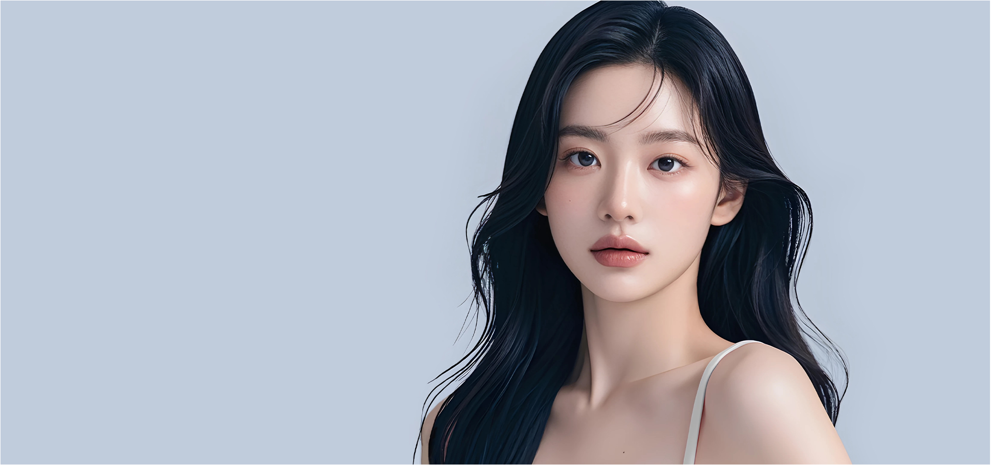 현대미학 눈성형 배경 이미지